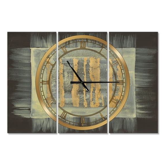 Designart 'Galm Abstract II' Modern Wall Clock
