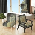thumbnail image 1 of Designart "Galm Abstract II" Upholstered Transitional Accent Chair - Arm Chair, 1 of 5