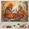 thumbnail image 1 of Designart "Ganesha, The Intricate Deity In Watercolor" Hinduism Canvas Art Print, 1 of 7