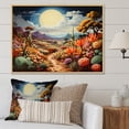thumbnail image 1 of Designart "Garden of Desert Cacti III" Landscapes Floater Framed Canvas Art Print, 1 of 7