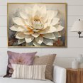 thumbnail image 1 of Designart "Gentle Beige Succulent" Succulent Floater Framed Canvas Prints, 1 of 5