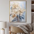 thumbnail image 1 of Designart "Gently Muted Blossoms III" Rhododendron Floater Framed Wall Decor, 1 of 5
