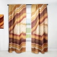 thumbnail image 1 of Designart 'Geode Marbled I' Traditional Curtain Panel, 1 of 5