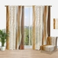 thumbnail image 1 of Designart 'Geode Marbled III' Traditional Curtain Panel, 1 of 4
