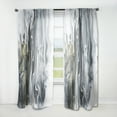 thumbnail image 1 of Designart 'Geode Marbled XIII' Mid-Century Modern Curtain Panel, 1 of 5