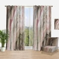 thumbnail image 1 of Designart 'Geode Marbled XVII' Mid-Century Modern Curtain Panel, 1 of 4