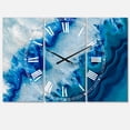 thumbnail image 1 of Designart 'Geode Slice Macro' Traditional wall clock, 1 of 3