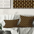 thumbnail image 1 of Designart Geometric Mod Dots' Mid-Century Modern Throw Pillow - 16x16, 1 of 2