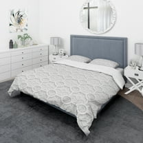 Designart 'Geometric Pattern' Scandinavian Duvet Cover Set