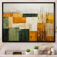 thumbnail image 1 of Designart "Geometric Plains in Cubism I" Cubism Floater Framed Canvas Print, 1 of 7