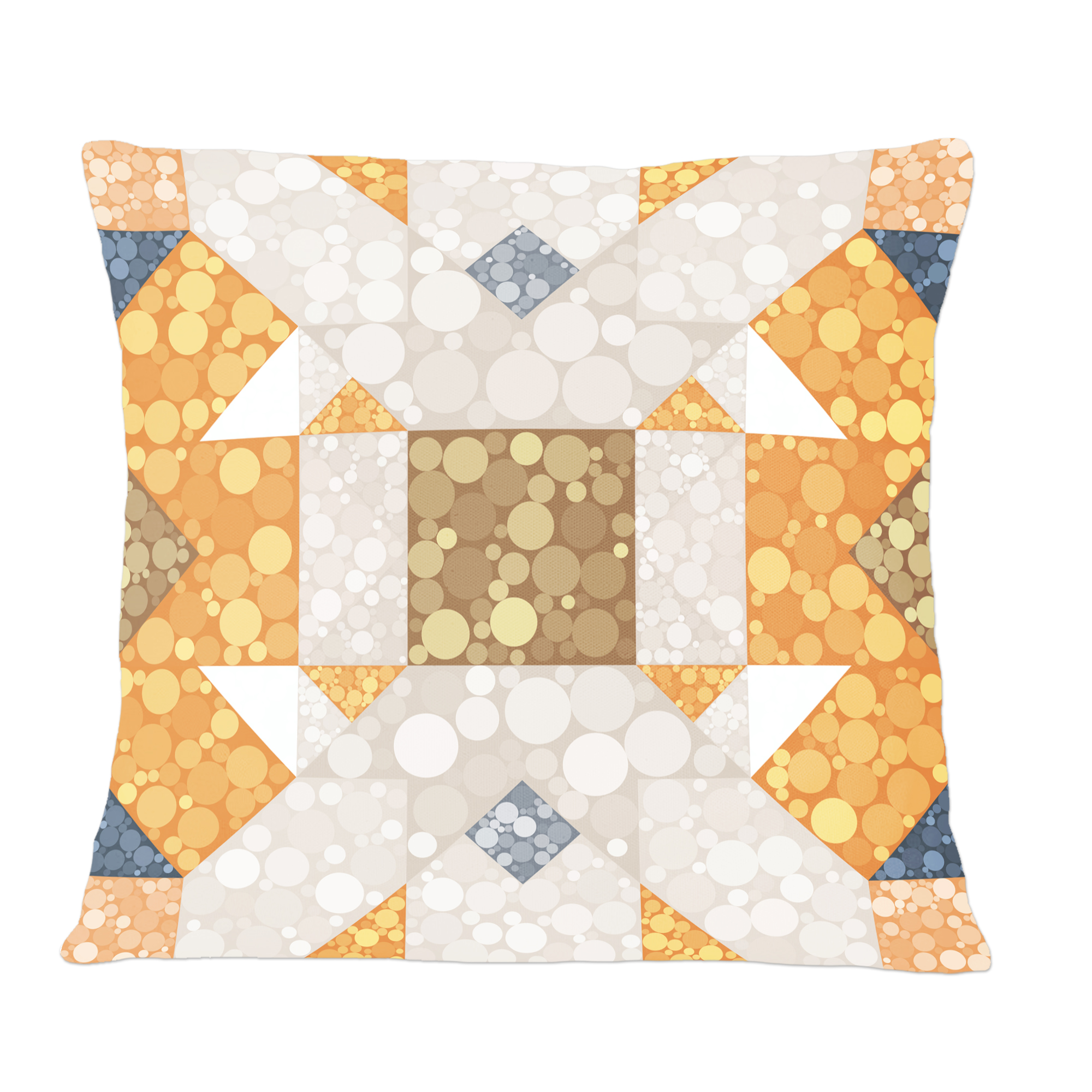 Designart Geometric Retro Design I' Mid-Century Modern Throw Pillow - 12x20
