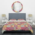 thumbnail image 1 of Designart 'Geometric Retro Minimal I' Mid-Century Modern Duvet Cover Set, 1 of 4