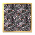 thumbnail image 1 of Designart 'Geometry Pink Stars With Intersecting Circles' Modern Framed Art Print, 1 of 4