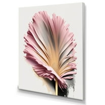 Designart Gerbera Hyperrealistic Flowers I Canvas Wall Art