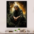 thumbnail image 1 of Designart "Gethsemane Garden Christian View II" Christianity Floater Framed Canvas Art Print, 1 of 5