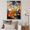 thumbnail image 1 of Designart "Geyser Geothermal Wonder Painting IV" Abstract Floater Framed Canvas Print, 1 of 7