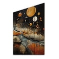thumbnail image 1 of Designart "Geyser Geothermal Wonders composition II" Abstract Print on Natural Pine Wood, 1 of 5
