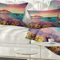 thumbnail image 1 of Designart Giallonardo Beach Colorful Sunset - Seashore Photo Throw Pillow - 12x20, 1 of 5