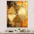 thumbnail image 1 of Designart "Gilded Cymbal Symphony" Music Wall Art Prints, 1 of 7
