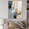 thumbnail image 1 of Designart "Gilded Winter Serenity" Winter Landscape Floater Framed Canvas Prints, 1 of 5