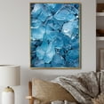 thumbnail image 1 of Designart "Glacier Glacial Euphony IV" Landscape & Nature Floater Framed Canvas Wall Art, 1 of 7