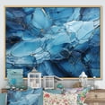 thumbnail image 1 of Designart "Glacier Glacial Geometric II" Landscapes Floater Framed Wall Decor, 1 of 7