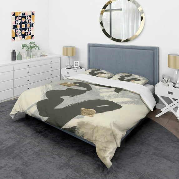 Designart 'Glam Collage II' Glam Duvet Cover Set