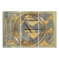 thumbnail image 1 of Designart 'Glam Metallic Form I' Modern Wall Clock, 1 of 3