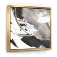 thumbnail image 1 of Designart ' Glam Painted Arcs II ' Transitional Framed Canvas, 1 of 3