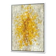 thumbnail image 1 of Designart ' Glam Yellow Explosion Blocks ' Modern & Transitional Framed Canvas, 1 of 3