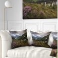 thumbnail image 1 of Designart Glenfinnan Viaduct Scotland - Landscape Photography Throw Pillow - 18x18, 1 of 5
