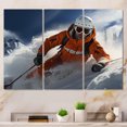 thumbnail image 1 of Designart "Glimpses of Whistler in Canada IV" Sports Metal Wall Décor Set, 1 of 5