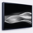 thumbnail image 1 of Designart ' Glittering Silver Pattern ' Abstract Framed Canvas art print, 1 of 3
