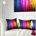 thumbnail image 1 of Designart Glowing Background - Abstract Throw Pillow - 16x16, 1 of 5