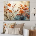 thumbnail image 1 of Designart "Glowing Embers Maple Trees wall art II" Floral Canvas Print, 1 of 5