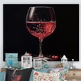 thumbnail image 1 of Designart "Glowing Garnet I" Wine Wall Art Prints, 1 of 7