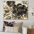thumbnail image 1 of Designart "Gold Blue Carnation Flower II" Floral Carnation Canvas Wall Art, 1 of 5