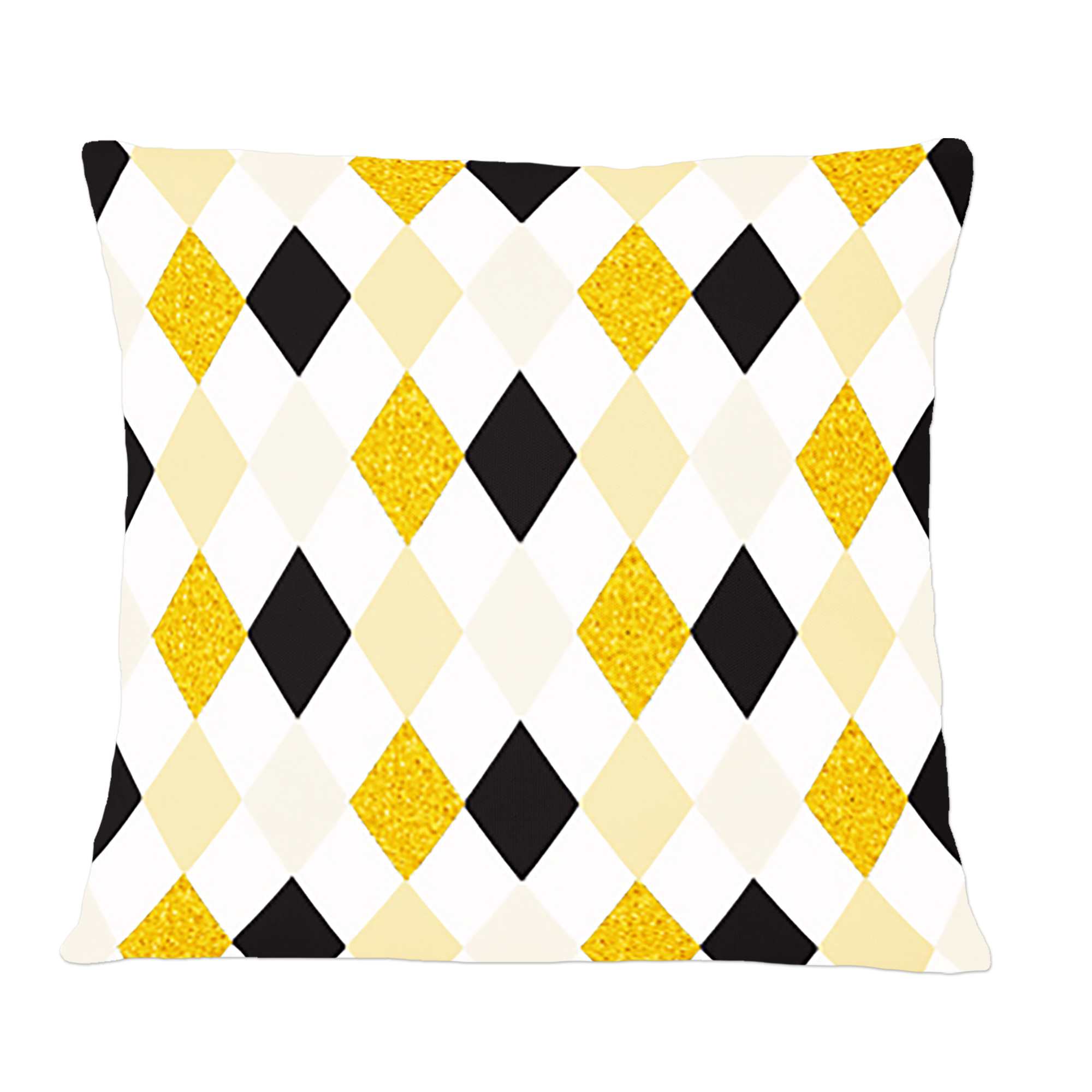 Designart Gold Chic Design II' Mid-Century Modern Throw Pillow - 12x20