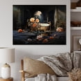 thumbnail image 1 of Designart "Gold Made Bathtub IV" Bath & Laundry Canvas Wall Art, 1 of 5