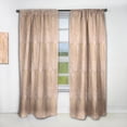 thumbnail image 1 of Designart 'Gold Rose Abstract Geometry Luxury' Mid-Century Modern Curtain Panel, 1 of 5