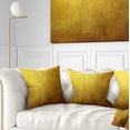 thumbnail image 1 of Designart Gold Texture - Abstract Throw Pillow - 18x18, 1 of 5