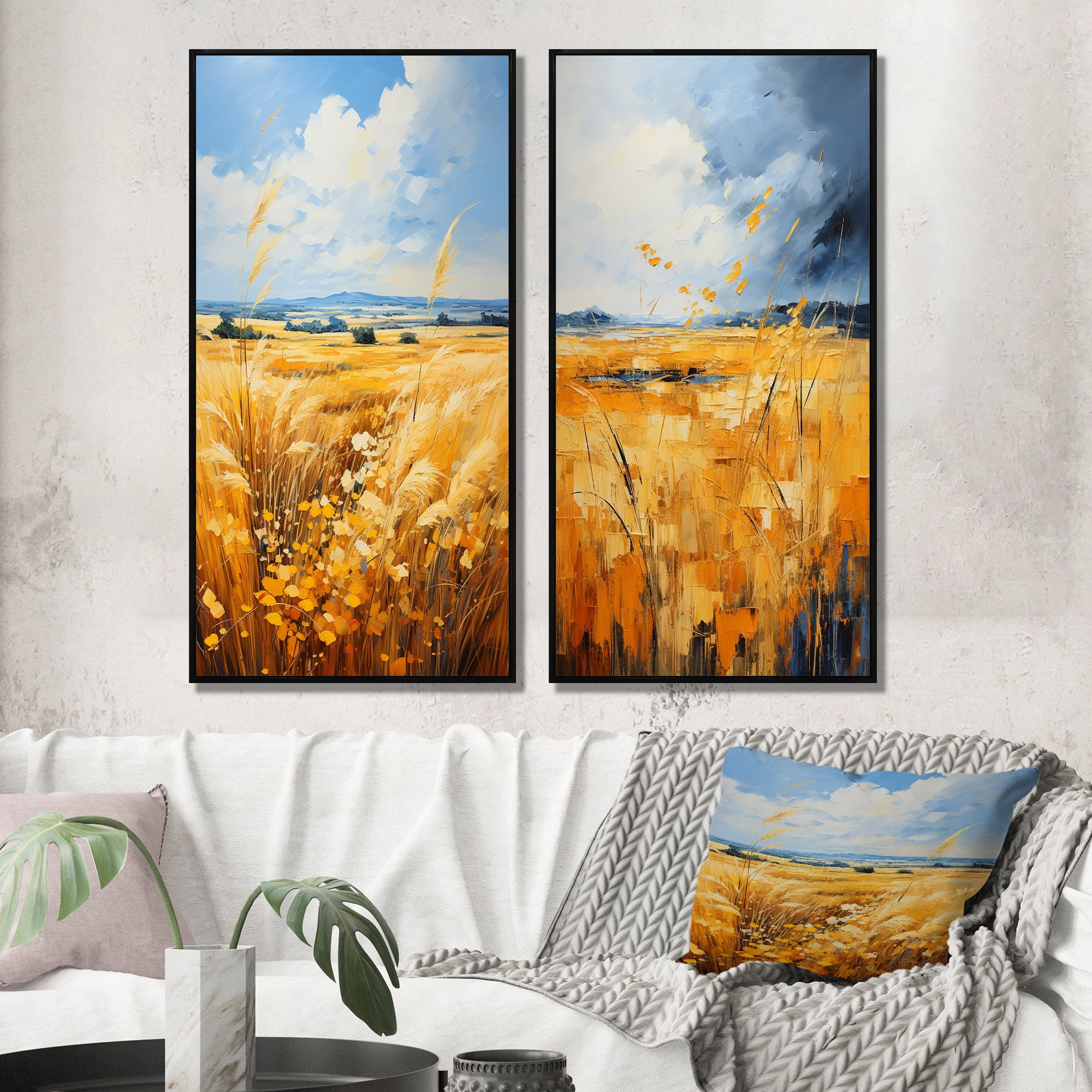 Tableau Sky Ice Mountains Grassland – Nature - 5 Pièces Tableau Sky Ice Mountains Grassland – Nature - 5 Pièces