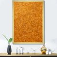 Designart "Golden Dot Radiance I" Abstract Framed Wall Art Modern