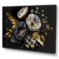 thumbnail image 1 of Designart Golden Gothic Floral Bouquet II Canvas Wall Art, 1 of 5