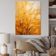 thumbnail image 1 of Designart "Golden Landscape In The Sunset Meadow I" Meadow Canvas Art Print, 1 of 7