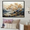 thumbnail image 1 of Designart "Golden Maple Splendor I" Tree Maple Floater Framed Wall Art Prints, 1 of 5