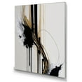 thumbnail image 1 of Designart Golden Minimalist Abstract II Canvas Wall Art, 1 of 5