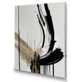 thumbnail image 1 of Designart Golden Minimalist Abstract IV Canvas Wall Art, 1 of 5