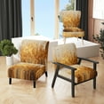 thumbnail image 1 of Designart "Golden Radiance II" Upholstered Abstract Landscape Accent Chair and Modern & Contemporary Arm Chair - Multiple Color & Pattern, 1 of 7