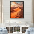 thumbnail image 1 of Designart "Golden Sands Beach Photo II" Landscape & Nature Floater Framed Canvas Wall Art, 1 of 7
